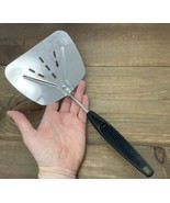 Vtg Foley Wide Spatula Turkey Lifter Stainless Steel Utensil Black Handl... - $27.05 CAD
