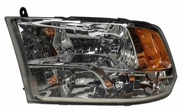 Dodge Ram Headlight 2009-2012 Quad Halogen Left Driver Side 68001485AE - £32.81 GBP