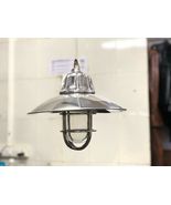 Marine Solid Aluminum Bulkhead Cage Hanging cargo Pendant Light with Rai... - $82.65