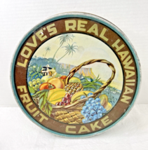 Advertising Memorabilia RARE 1927 Love's Fruit Cake Tin Honolulu Hawaii ... - $94.05 Advertising Memorabilia RARE 1927 Love's Fruit Cake Tin Honolulu Hawaii ... - $94.05