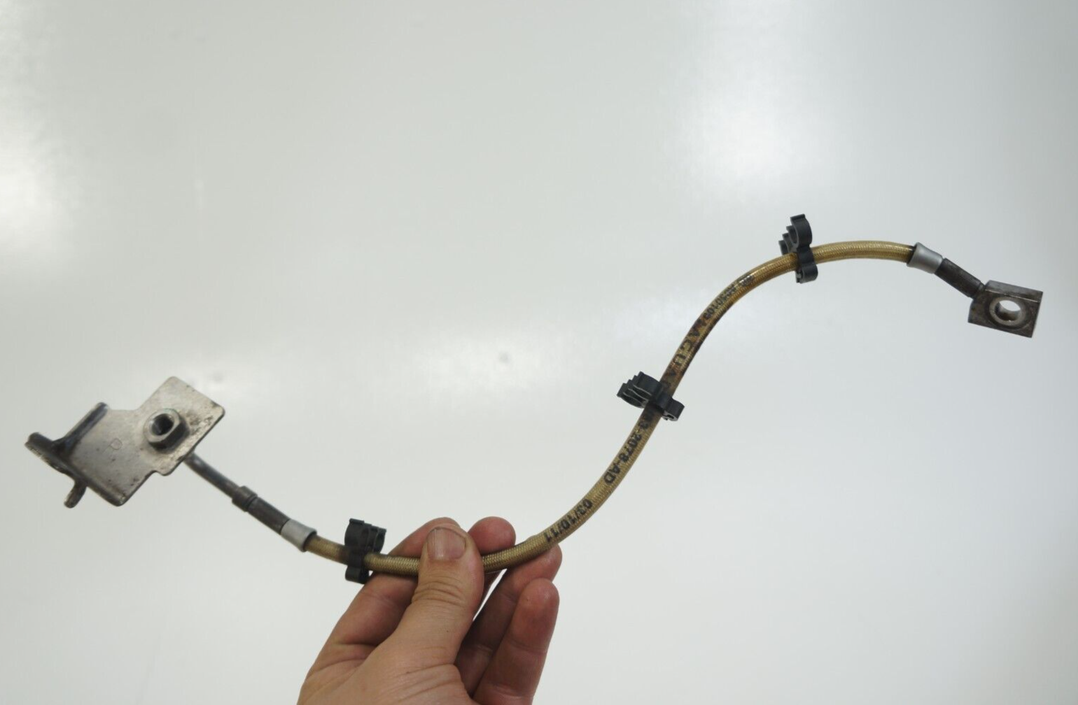 2010-2015 jaguar xk xkr-s xkr front right passenger hydraulic brake hose... - $55.00