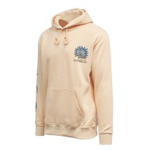 Quiksilver Men&#39;s Peach Mystic Sessions Pull Over Hoodie (S06) - £18.10 GBP