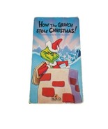 Dr Seuss How The Grinch Stole Christmas 1988 VHS Video Tape Animation Ca... - £5.65 GBP