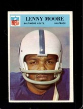 1966 Philadelphia #21 Lenny Moore Exmt Colts Hof *X69795 - £17.03 GBP