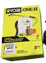 FOR PARTS - Ryobi One P2860 4 Gal Backpack Sprayer (Tool Only) - $40.77