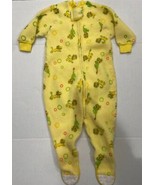 Vintage Carters Boys Jama-Blanket Sleeper Pajamas Dinosaurs Lions Fleece... - $95.73 CAD