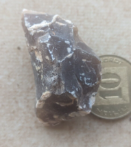 Natural MINERAL Rough Raw FLINT Ancient Stone Rock Modiin Israel #309 - £1.43 GBP