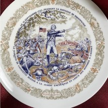 Darceau~Limoges Lafayette Legacy  8.5 inch plates depicting scenes of Am... - £10.13 GBP