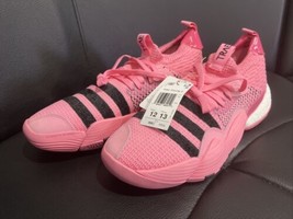 NEW adidas Trae Young 2 Men&#39;s Basketball Shoes PINK Size 12 APE 779001 - £60.73 GBP