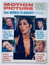 VTG Motion Picture Magazine June 1975 Vol 64 #772 Cher &amp; James Caan No Label - £15.14 GBP