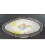Large Vintage Hand Blown Multi Color Art Glass Bowl Centerpiece - 11” x ... - $50.81 CAD