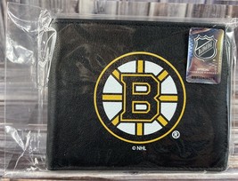 Boston Bruins Logo NHL Hockey Bifold Wallet - New - £13.59 GBP