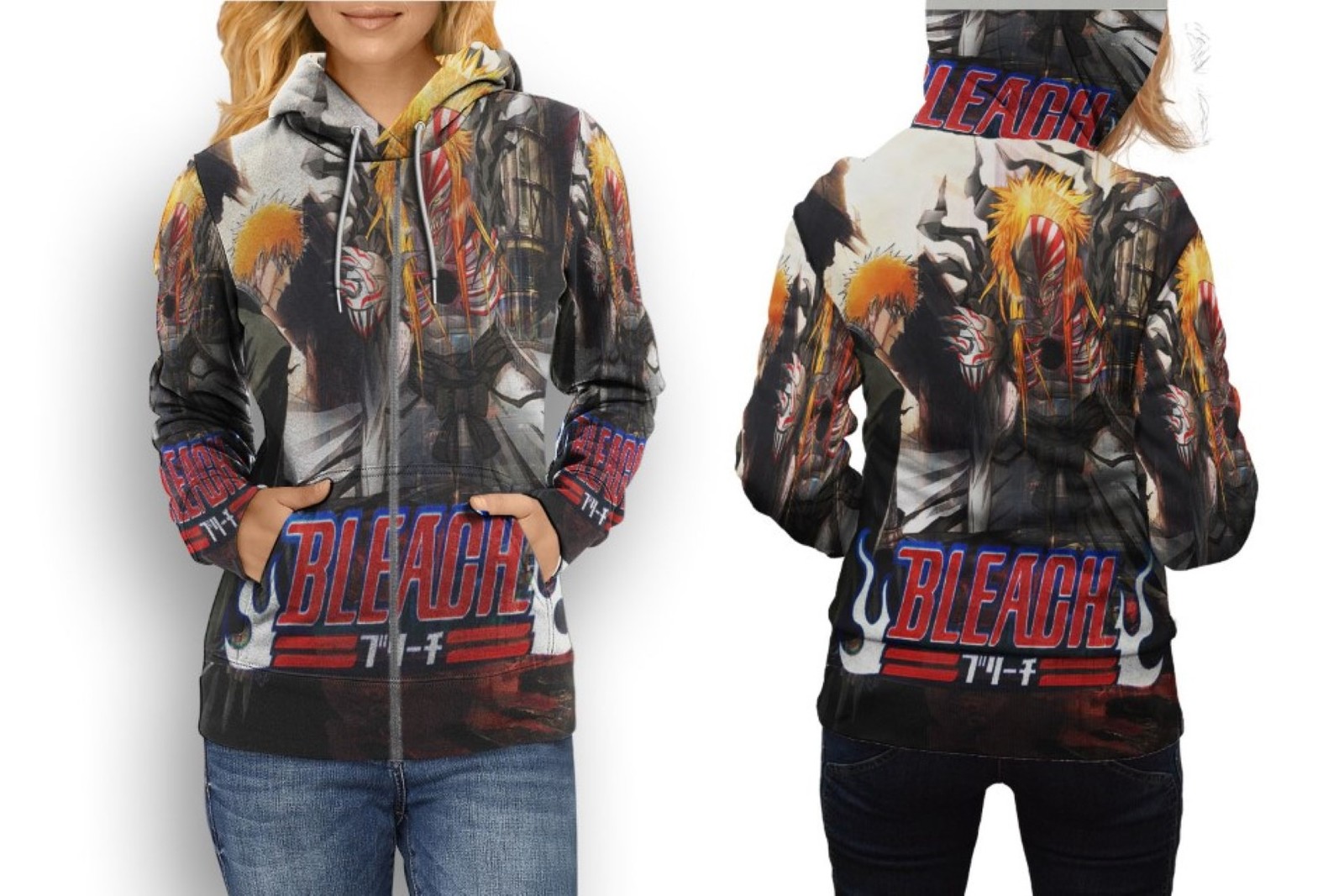 Bleach Anime 7   All-Day Comfort Hoodie - $37.99+