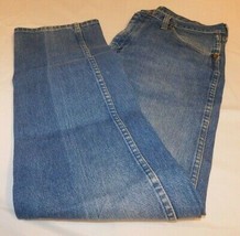 Wrangler Jeans Men&#39;s Jeans Blue Denim Pants ZipperFly Size W34 L31 GUC Pre-owned - £16.53 GBP