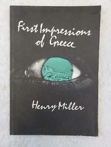 Henry Miller First Impressions Of Greece Capra Press 1973 [Hardcover] Unknown - £62.37 GBP