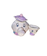 Disney Store Vintage Mrs Potts &amp; Chip Beauty and the Beast 10&quot; Plush No ... - $9.80