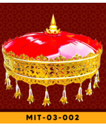 Buddhist Hindu Chatra Parosol Umbrella over Divine Royalty, #03002, many... - £653.61 GBP+