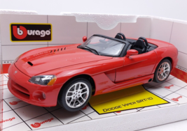 Bburago Dodge Viper SRT/10 1:18 Dark Green Made in Italy Diecast - $26.48
