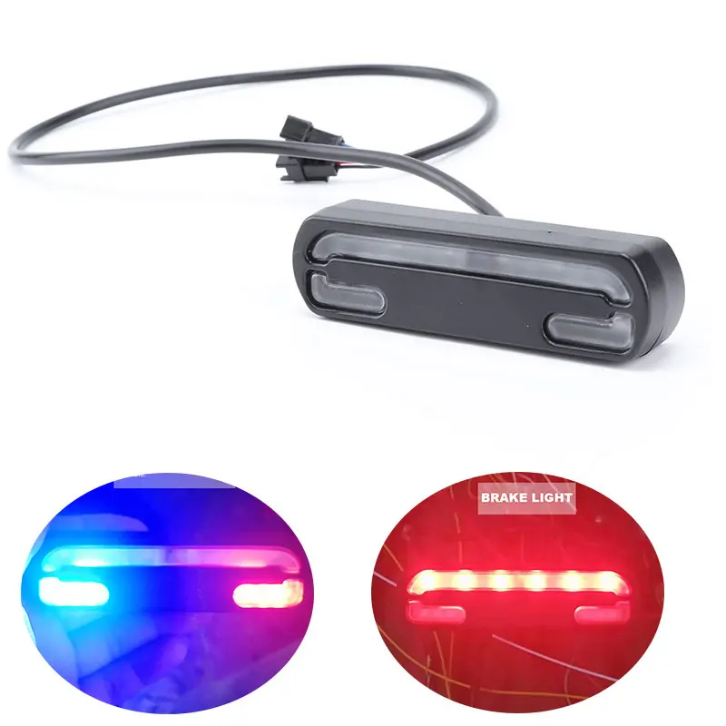 36-60V Rear Tail Light Safety Warning Lamp Led Lights  Electric BICYCLE Rear - £8.81 GBP