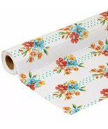 Pioneer Woman Non-Adhesive 12&quot; W x 10&#39; L ~ Shelf Liner ~ Petal Party Pat... - £17.65 GBP