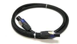 Whirlwind NL4-005 4 conductor 12AWG Speakon Speaker Cable 5 ft Lifetime ... - $905.90 MXN