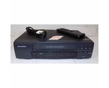 Sylvania SRV192 Mono VHS VCR Player with Remote AV Cables &amp; Hdmi Adapter - £101.82 GBP