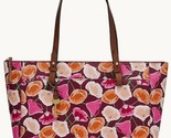 Fossil Rachel Tote Handbag Pink Floral ZB7446664 Brass Hardware NWT $138... - $68.30