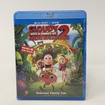 BLU-RAY Cloudy With A Chance Of Meatballs 2 (Blu-Ray/DVD) Sealed New Animated - £11.84 GBP