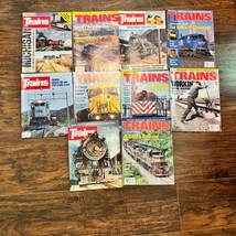 Trains Magazine Lot Of 10 Conrail&#39;s Horseshoe Curve Chicago Maverick Railroad &amp; - £10.47 GBP