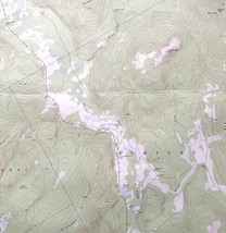 Map East Andover Maine 1968 Topographic Geological Survey 1:24000 27 x 22&quot; TOPO5 - $52.49