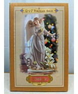 New Grandeur Noel 12 1/2” Porcelain Angel Christmas Collector Edition 20... - £53.75 GBP