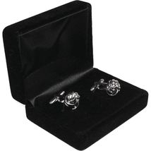 Men J.Valintin Cufflinks by Vitorofolo for French Cuff Shirt V29-19 Silver image 2