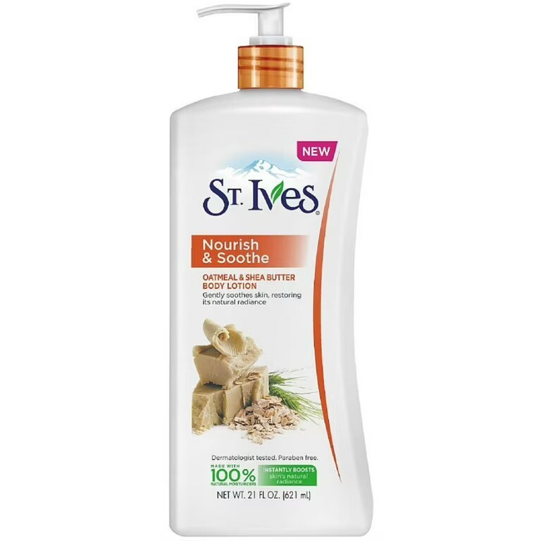 St. Ives Nourish &amp; Soothe, Oatmeal &amp; Shea Butter Body Lotion 21 Fl Oz - $9.95