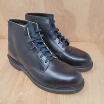 Weinbrenner Vintage Boots Mens Size 8.5 E Black Electrical Hazard Safety Toe - £99.81 GBP