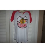 Vintage NHL Chicago Blackhawks women&#39;s t shirt L EUC - $14.27