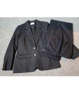 VTG Pendleton Suit Women&#39;s 8 Petite Blazer 6 Slacks Virgin Wool USA Busi... - £60.13 GBP