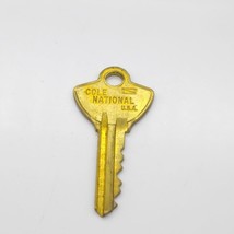 Vintage Cole National Key, Brass IN10 - £6.92 GBP