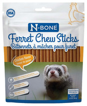 N-Bone Chicken Recipe Chew Sticks for Ferrets: Dental Health &amp; Nutrition... - $9.95