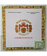 Macanudo Montego Y Cia Cigar Box - Wood - Nice! Fast Ship! 8&quot; x 8&quot; x 1&quot; - €7,60 EUR