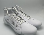 Nike Vapor Edge Pro 360 2 White/Silver Football Cleats DA5456-100 Men&#39;s ... - $119.95