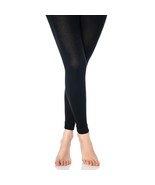 Women’s Thermal Leggings Black S-M Warm Soft Stretch Full Length Winter ... - $15.77 CAD
