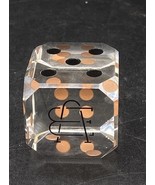 MGM Marriott BONVOY Ambassador Elite Large Crystal Dice Die Paperweight - $26.98 CAD