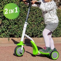 BOOST SCOOTER JUNIOR 2-IN-1 SCOOTER-TRICYCLE (3 WHEELS) - $150.92 CAD