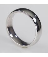 Atemberaubend 14k Weiss Gold Ehering Größe 8.75 - €755,68 EUR