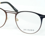 JAI KUDO JK LONDON JK062 C3 BRONZE EYEGLASSES GLASSES METAL FRAME 48-20-... - $55.77