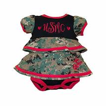 Marine Woodland Baby Ruffle Dress - £26.23 GBP