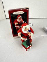 Hallmark Keepsake Christmas Ornament Playful Pals Santa Coca Cola QX5742 1992 - £8.16 GBP