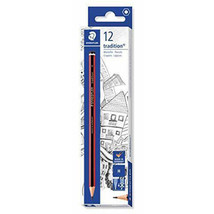 Staedtler Tradition Lead Pencils (12/box) - H - $19.66