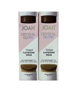 Joah Crystal Glow Tinted Luminizer Stick Deep Golden JCG405 Lot Of 2 - £9.56 GBP