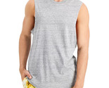 Sun + Stone Men&#39;s Solid-Color Muscle Shirt in Grey-XL - $13.97